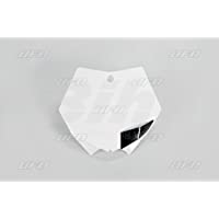 UFO - 41324-54 : Portanúmeros delantero blanco KT03093-047